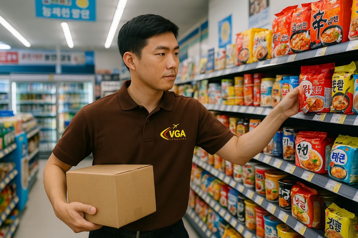 Dịch vụ mua hàng hộ Hàn Quốc và vận chuyển về Việt Nam cùng VGA Logistics