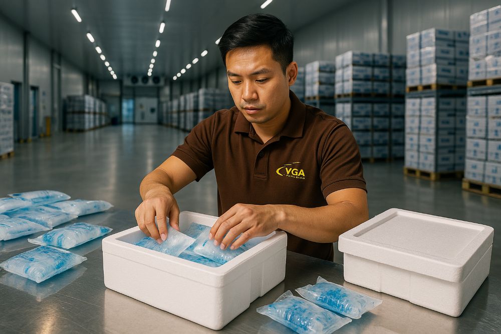 Gửi hàng đông lạnh đi Hàn Quốc – Hướng dẫn chi tiết từ VGA Logistics